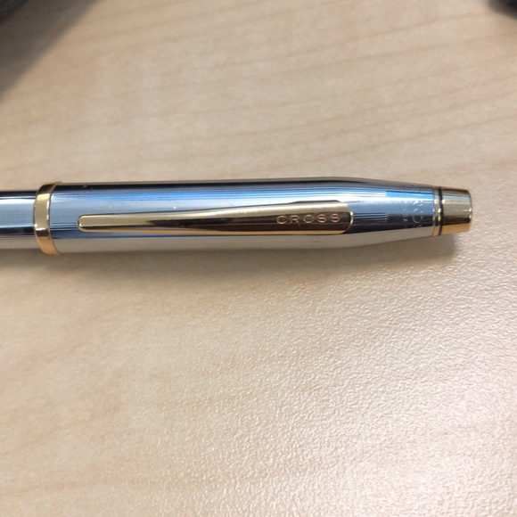 Cross Century II Medalist Ballpoint Pen 3302WG- Engraved with GO EAGLES 🦅 - Picture 3 of 4